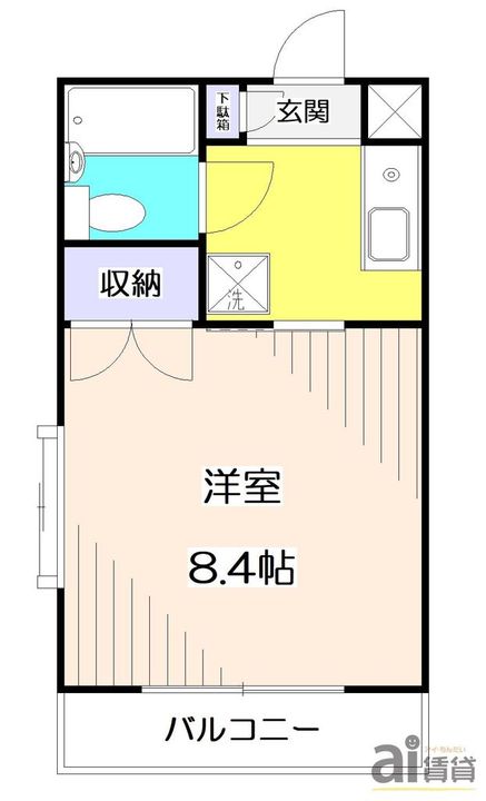 セザール第3東所沢の間取り