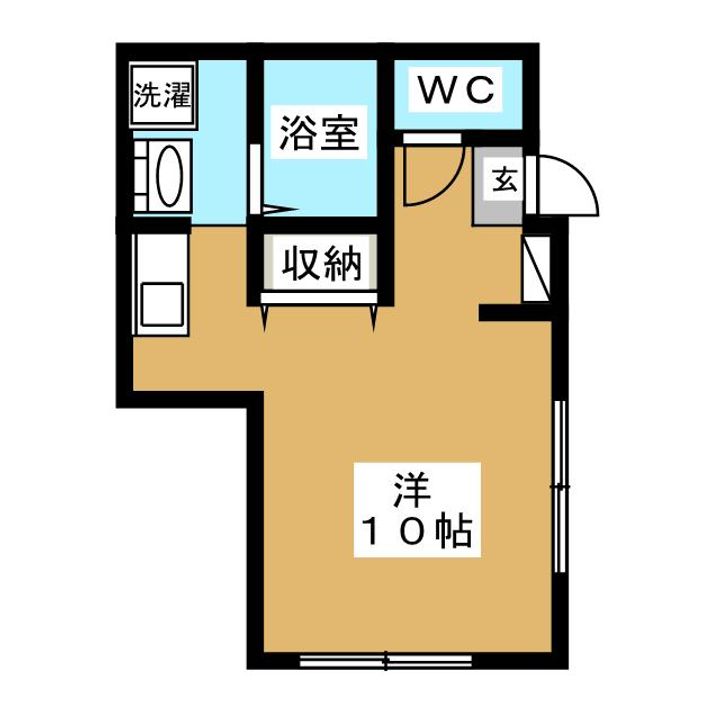 ベイ小港 来来の間取り
