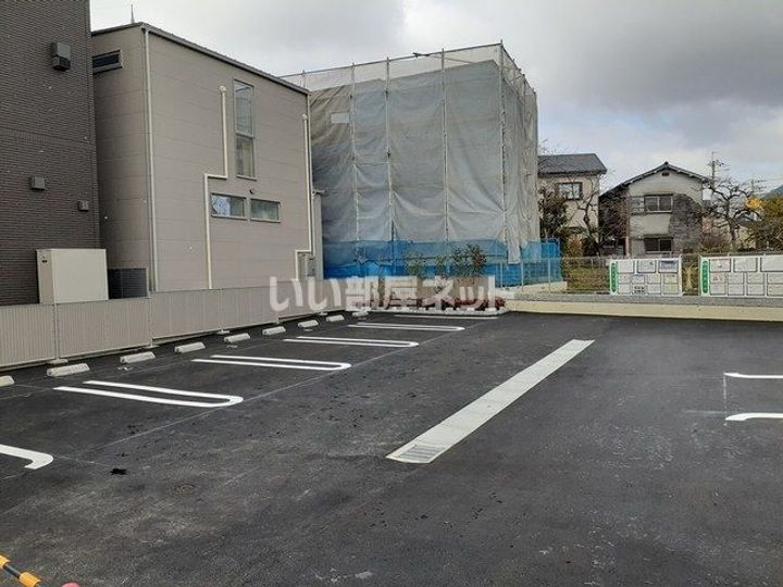 大阪府箕面市粟生新家1(アパート)の賃貸物件の地図