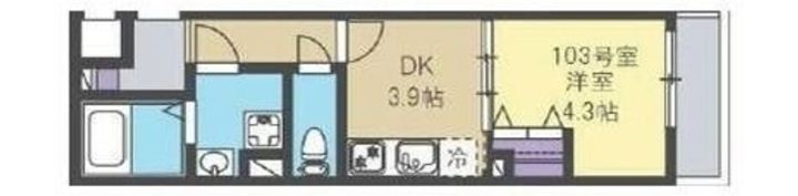 コンフォートフロンティアの間取り