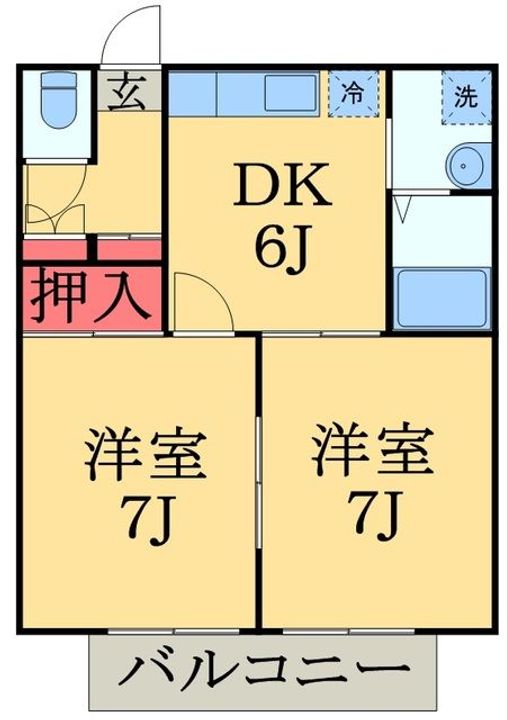 カーサ・コイズミの間取り