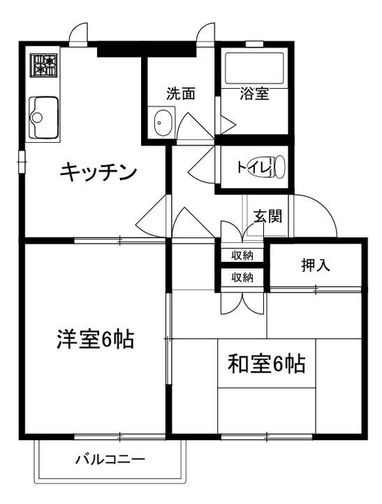 スール・コンドミニオンの間取り