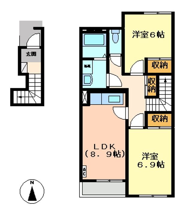 サンライズIIの間取り