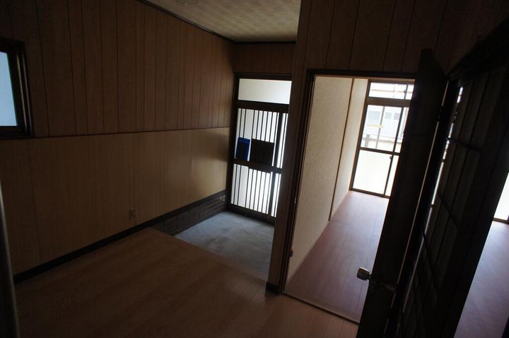 熊本県熊本市北区西梶尾町(一戸建)の賃貸物件の玄関