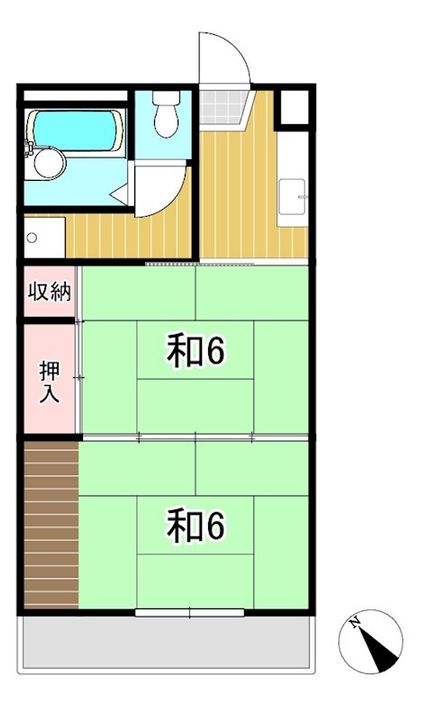 通商第三ビルの間取り