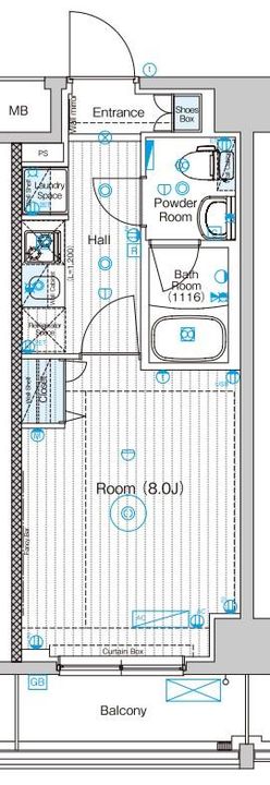 フュージョナル東墨田の間取り