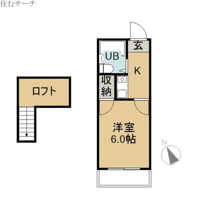 サンミール西町の間取り