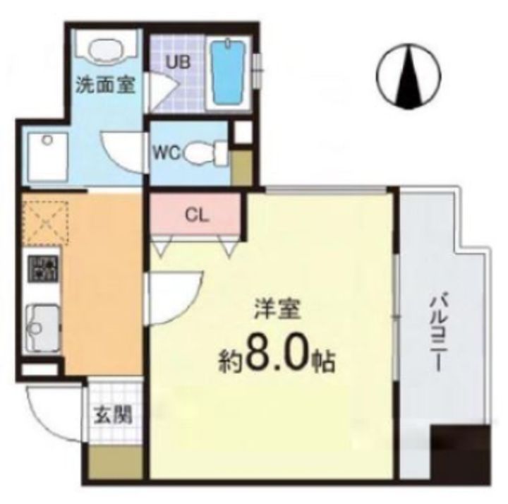 Sumika六角高倉の間取り