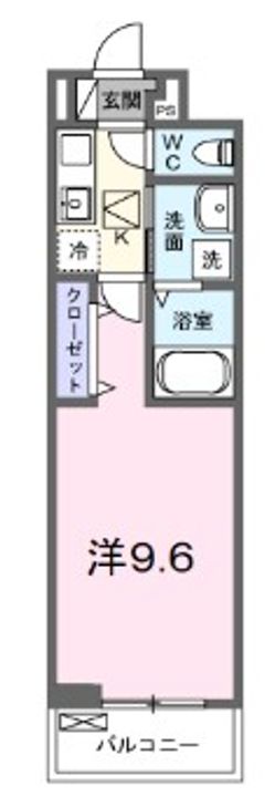 大阪府枚方市三栗2(アパート)の賃貸物件の間取り