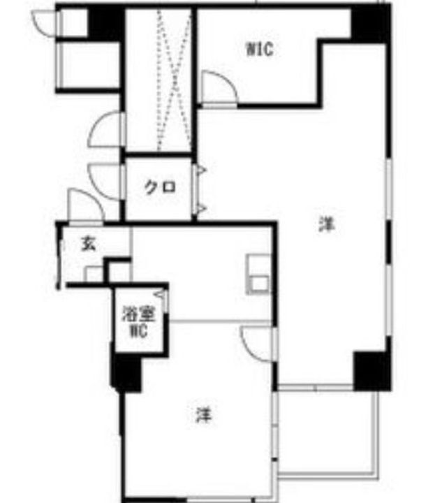 兵庫県明石市小久保2(マンション)の賃貸物件の間取り