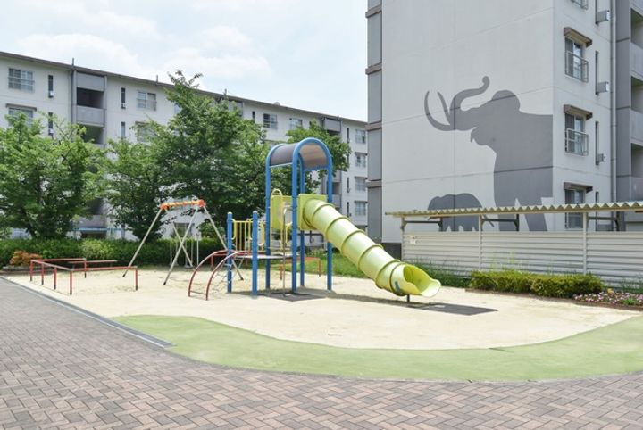 UR中央台の地図