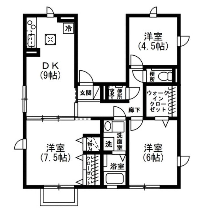 センチュリーコートIの間取り