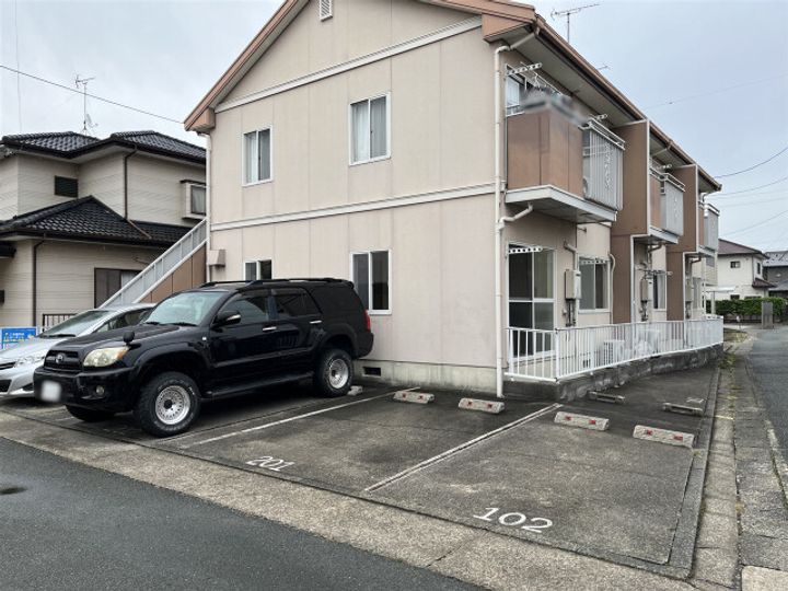 静岡県浜松市中央区天王町(アパート)の賃貸物件の地図