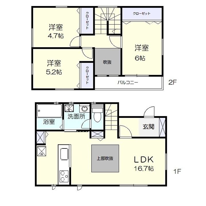 神奈川県厚木市恩名3(一戸建)の賃貸物件の間取り