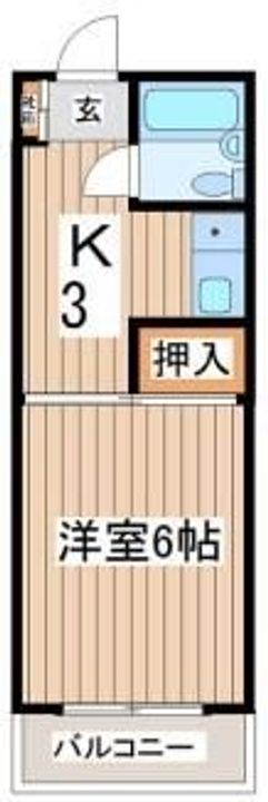 エメラルドマンションの間取り