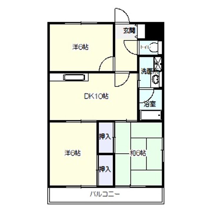 セピアム62の間取り