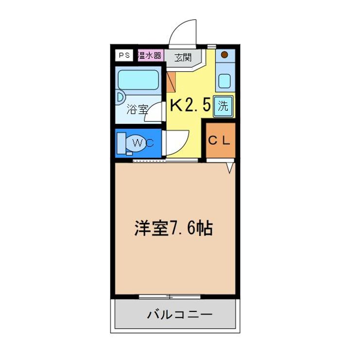 アメニティ・ロードの間取り