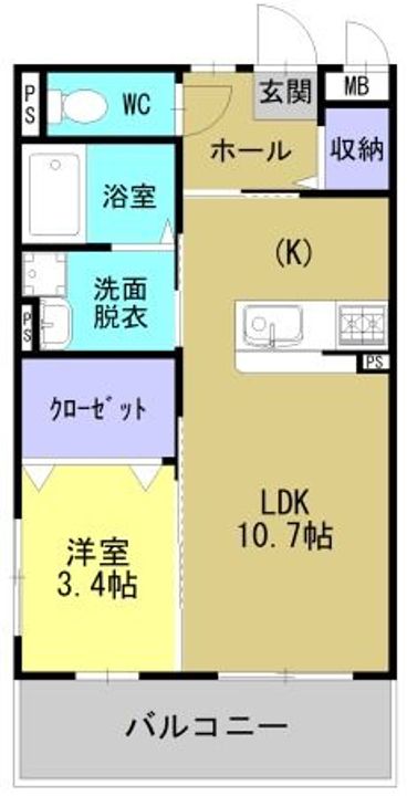 リモパレスの間取り