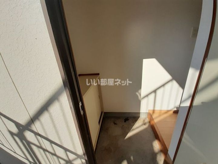 第二コーポ田中の玄関