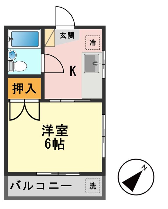ロッシュブラウンの間取り