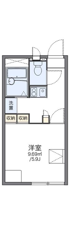 愛知県名古屋市緑区徳重2(アパート)の賃貸物件の間取り