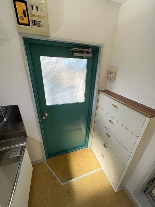 ハイムメグミの玄関