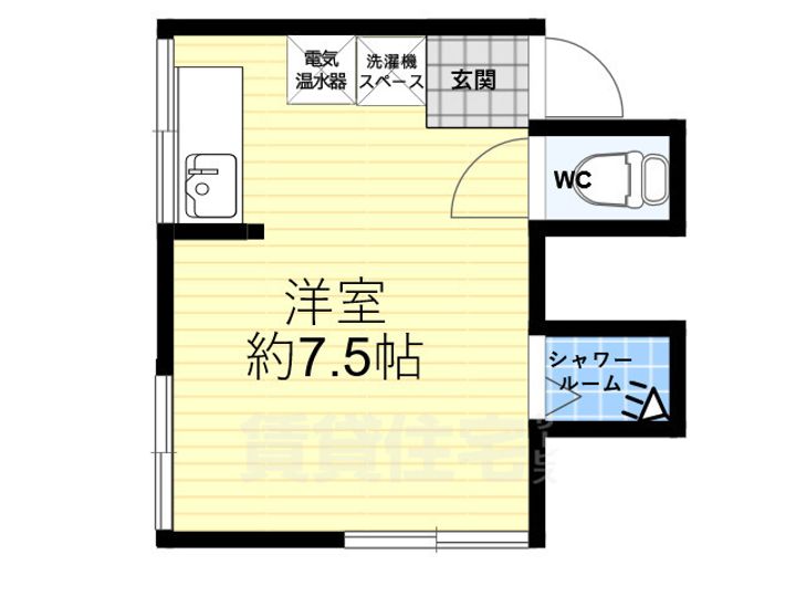 中村ハイツの間取り