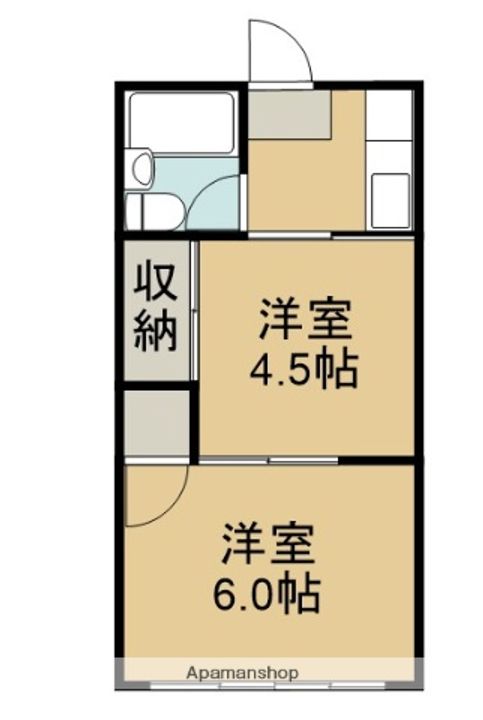 コーポグローブの間取り