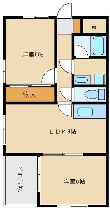 美栄ビルの間取り