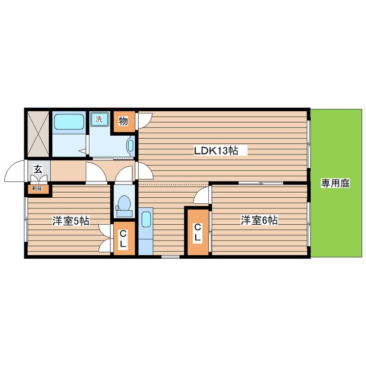 エクセレンスIの間取り