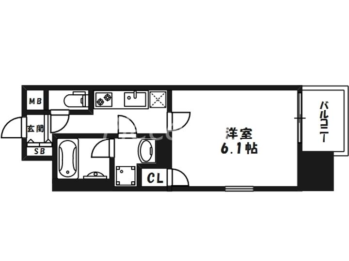 Luce Minamimorimachiの間取り