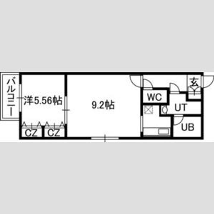 MODULOR南円山の間取り