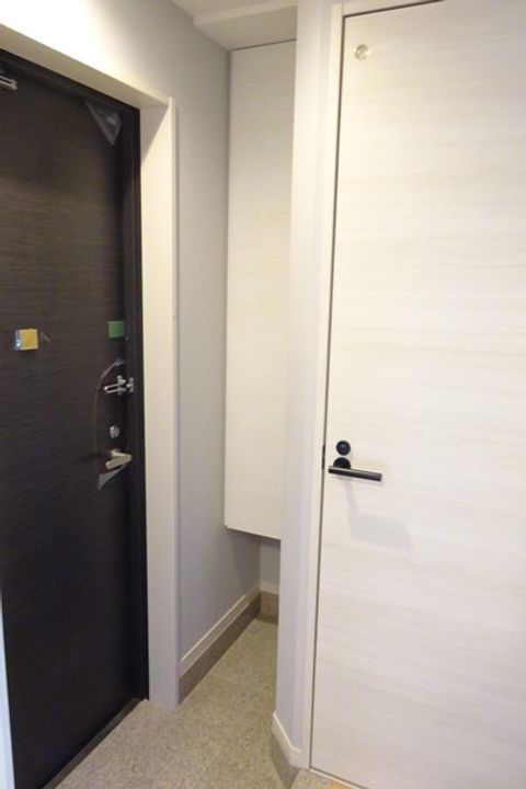 グランポルト樺島の玄関