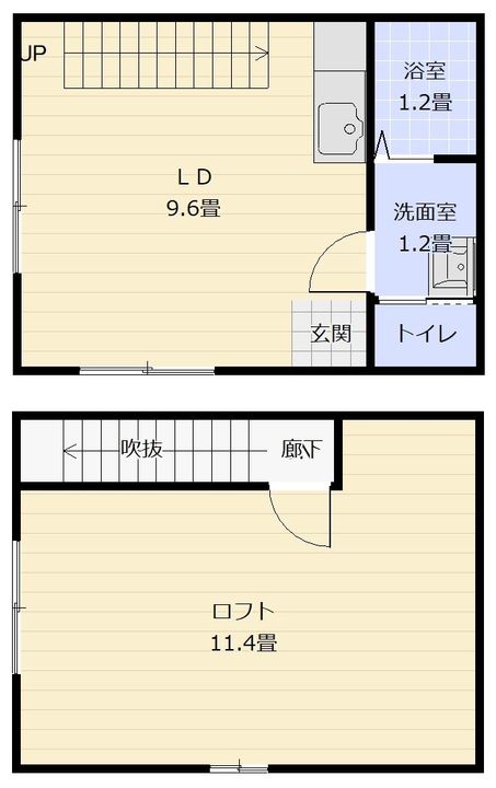 山梨県甲斐市西八幡(一戸建)の賃貸物件の間取り