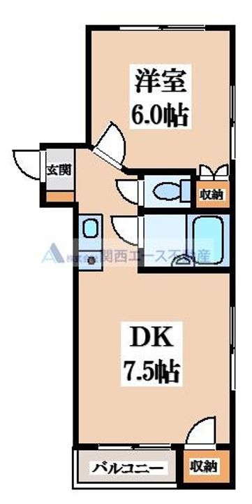 バーブルパークマンションの間取り