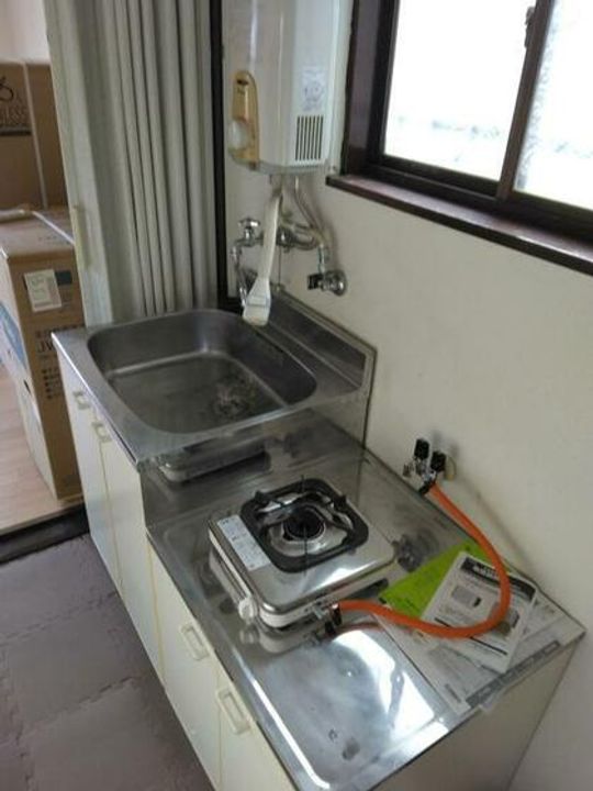 宮城県仙台市青葉区台原3(アパート)の賃貸物件のキッチン