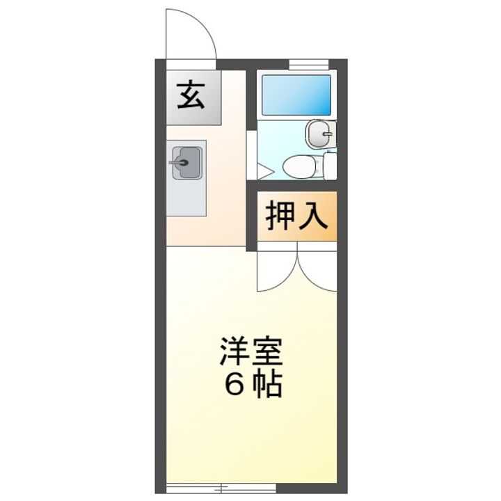 シティ明宝の間取り
