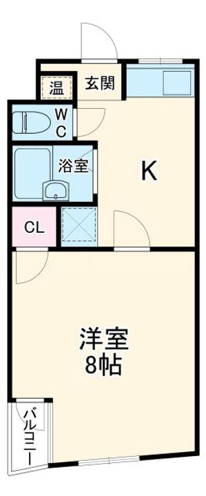 ヴィラ萩山の間取り