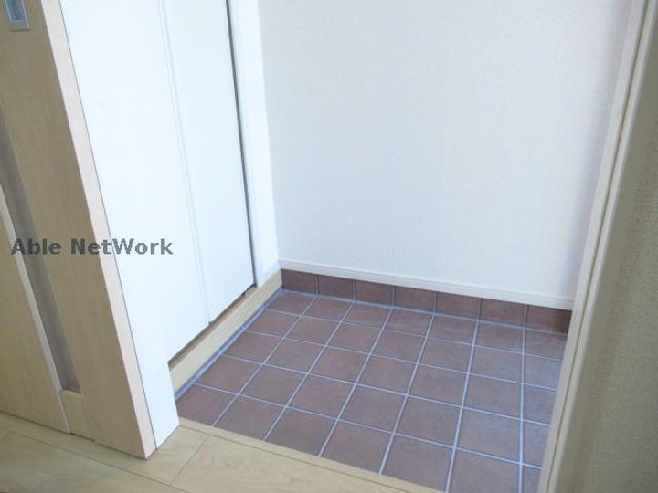 愛知県名古屋市緑区桶狭間神明(アパート)の賃貸物件の玄関