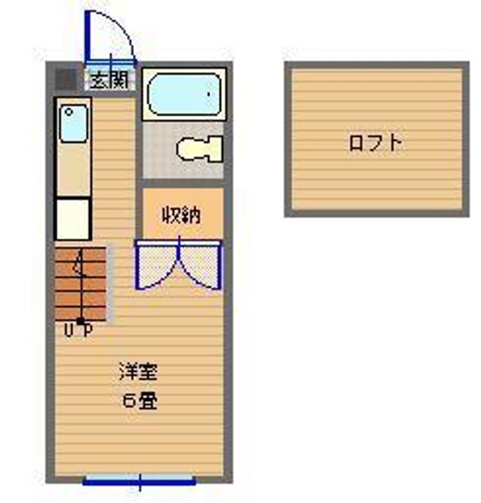 パストラル三坂の間取り