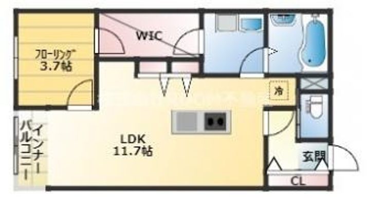 Spumoniの間取り