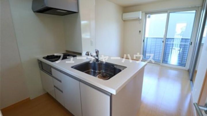 パインウッドのキッチン