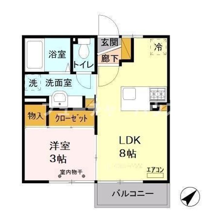 パインウッドの間取り