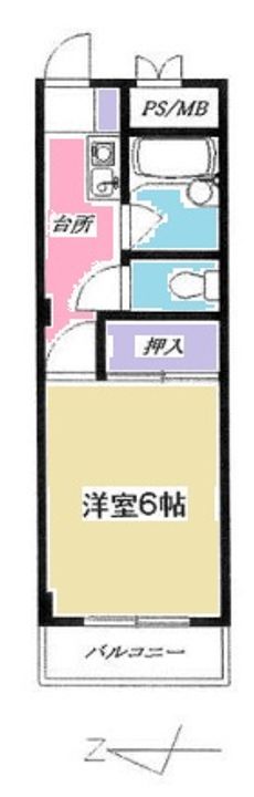 ファミール並木の間取り