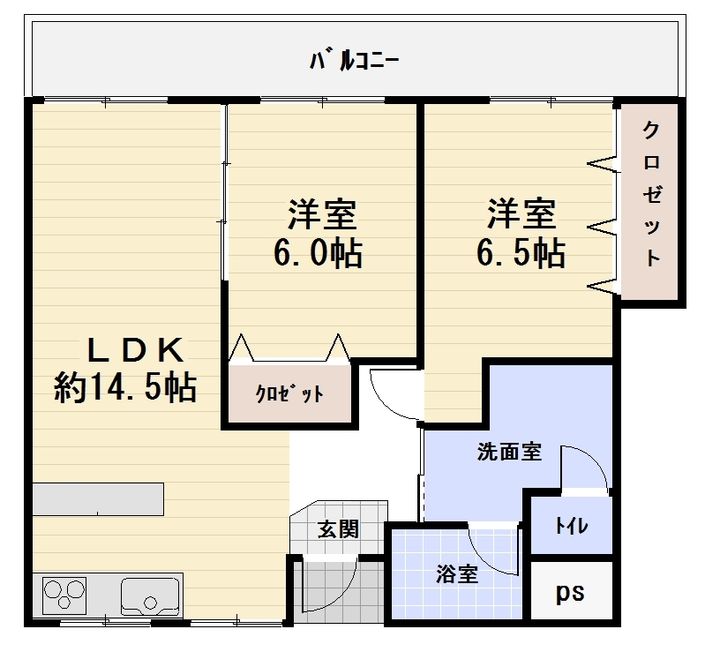 シャトード寿の間取り