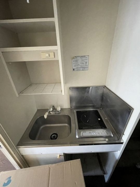 広島県広島市西区南観音3(マンション)の賃貸物件のキッチン