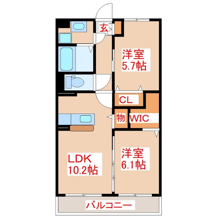 LIVEIIの間取り
