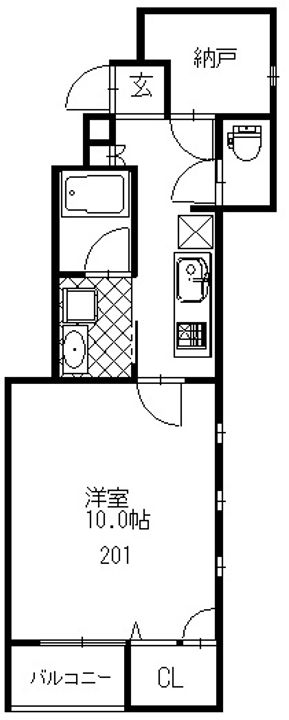 ラグデンシアの間取り