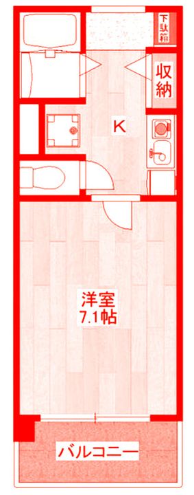 湘南パールの間取り