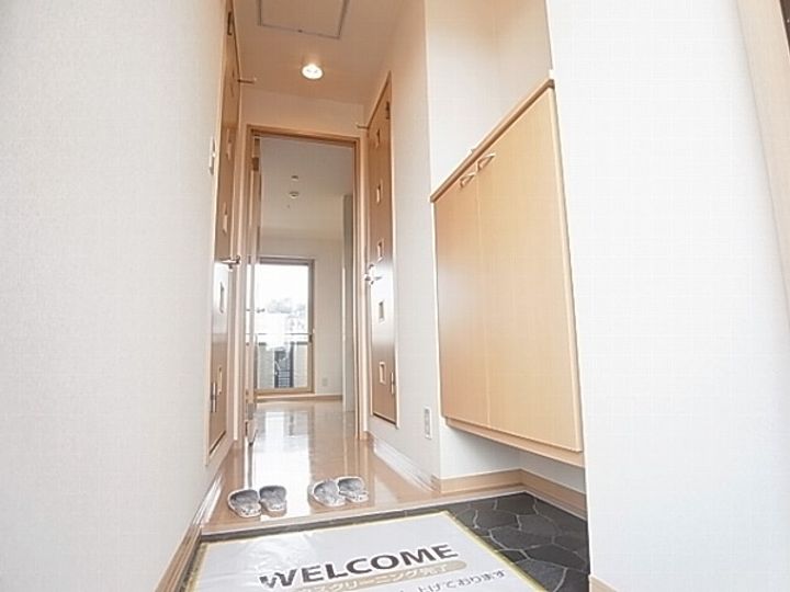 プレミエールあけぼのの玄関